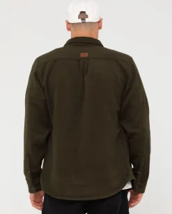 Melton Camisa De Manga Larga Workwear>Rusty Discount