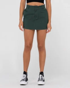 Minifalda Bobbi De Talle Medio>Rusty Best Sale