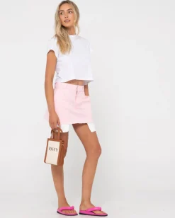 Minifalda Bobbi De Talle Medio><noscript><img width=