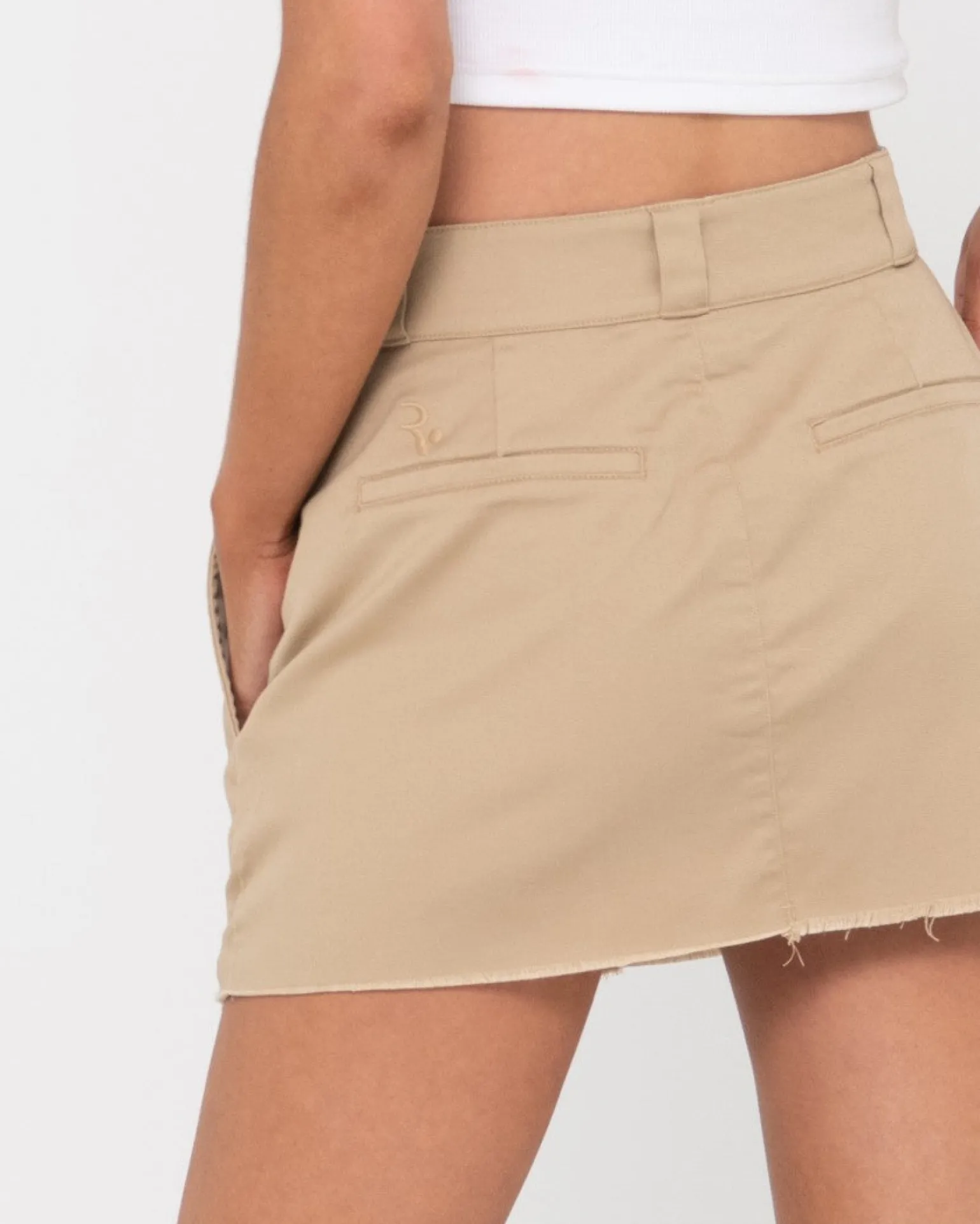Minifalda Bobbi De Talle Medio>Rusty Clearance
