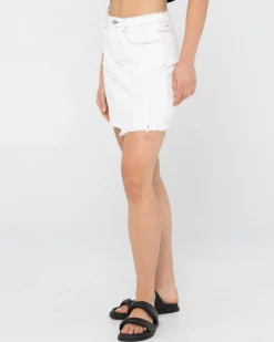 Minifalda De Talle Alto Deshilachada La Serena><noscript><img width=
