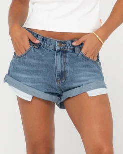 Minishort Vaquero De Talle Bajo Pheonix><noscript><img width=