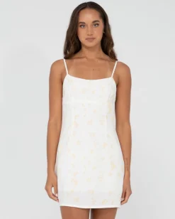 Minivestido Cassidy Estampado Con Espalda Abierta>Rusty Cheap