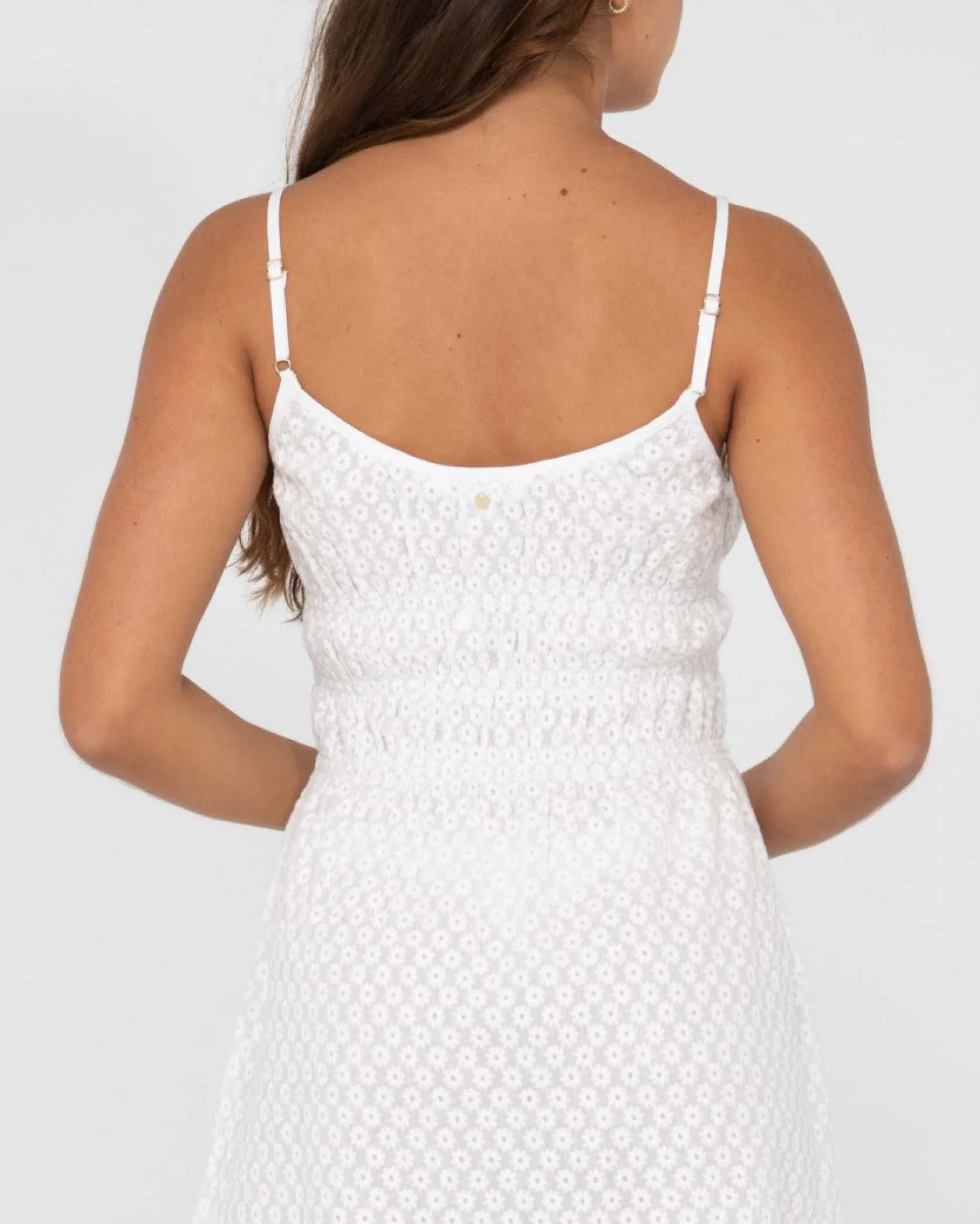 Minivestido Con Aberturas Effie>Rusty Sale