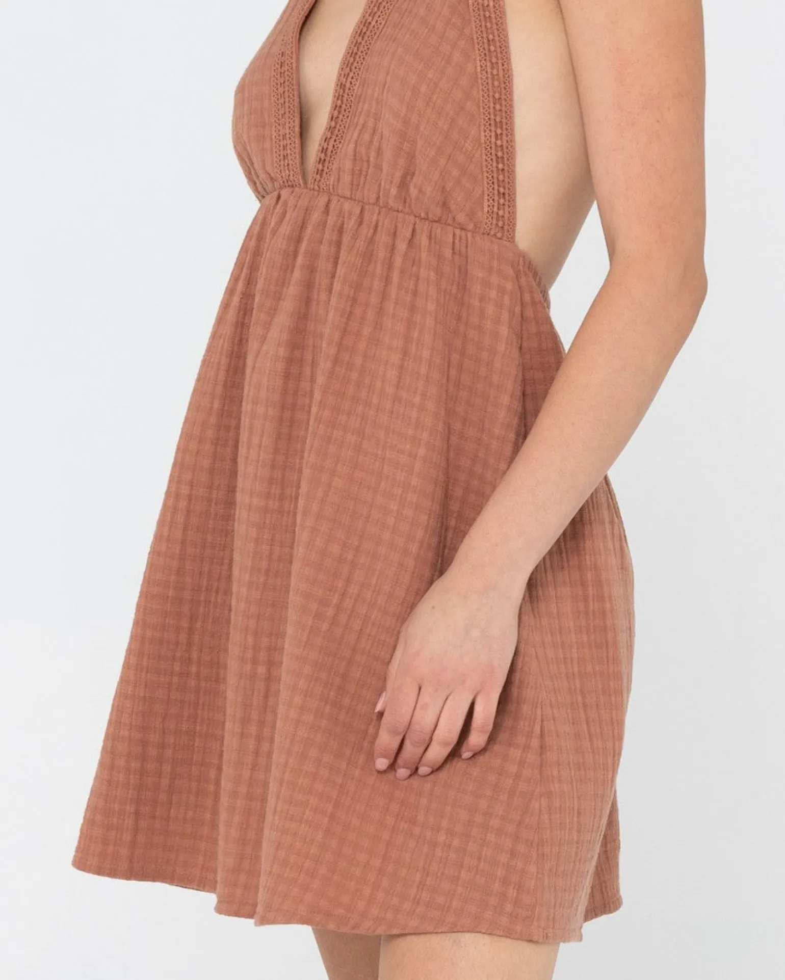 Minivestido De Playa Sundowner>Rusty New