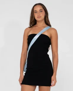 Minivestido De Punto Sin Tirantes Amelia><noscript><img width=