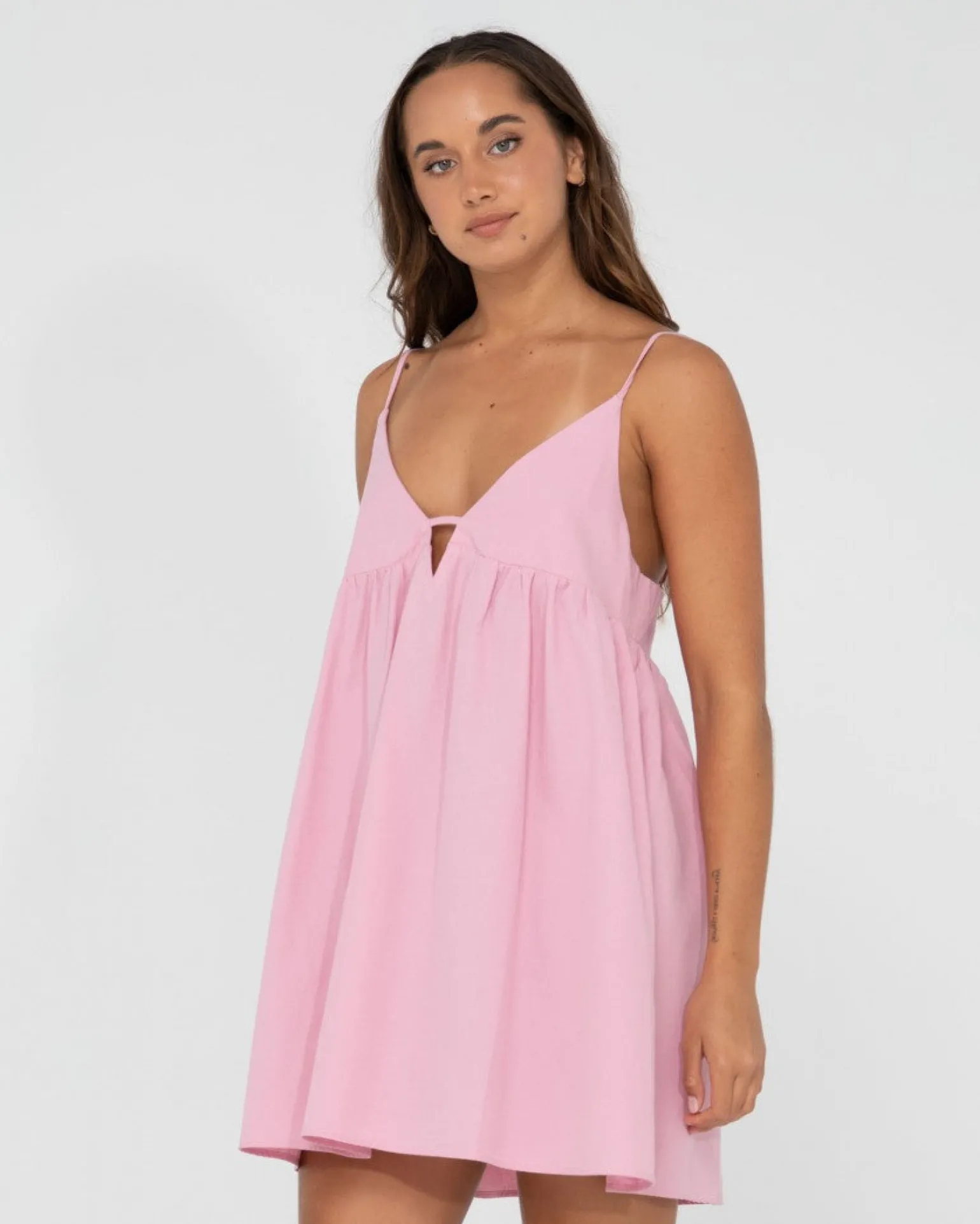 Minivestido Felicity Con Cuello En V>Rusty Online