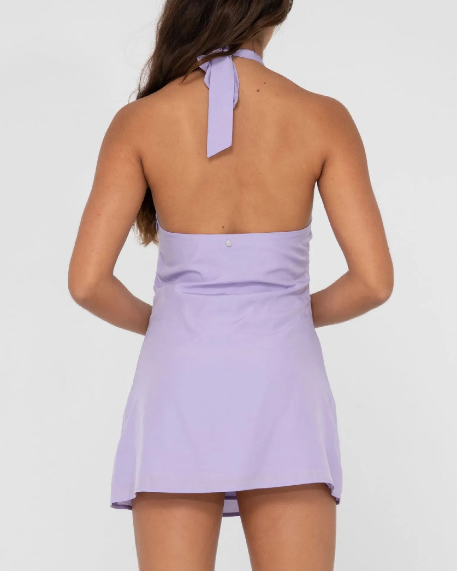Minivestido Halter Retorcido Harlet>Rusty Store
