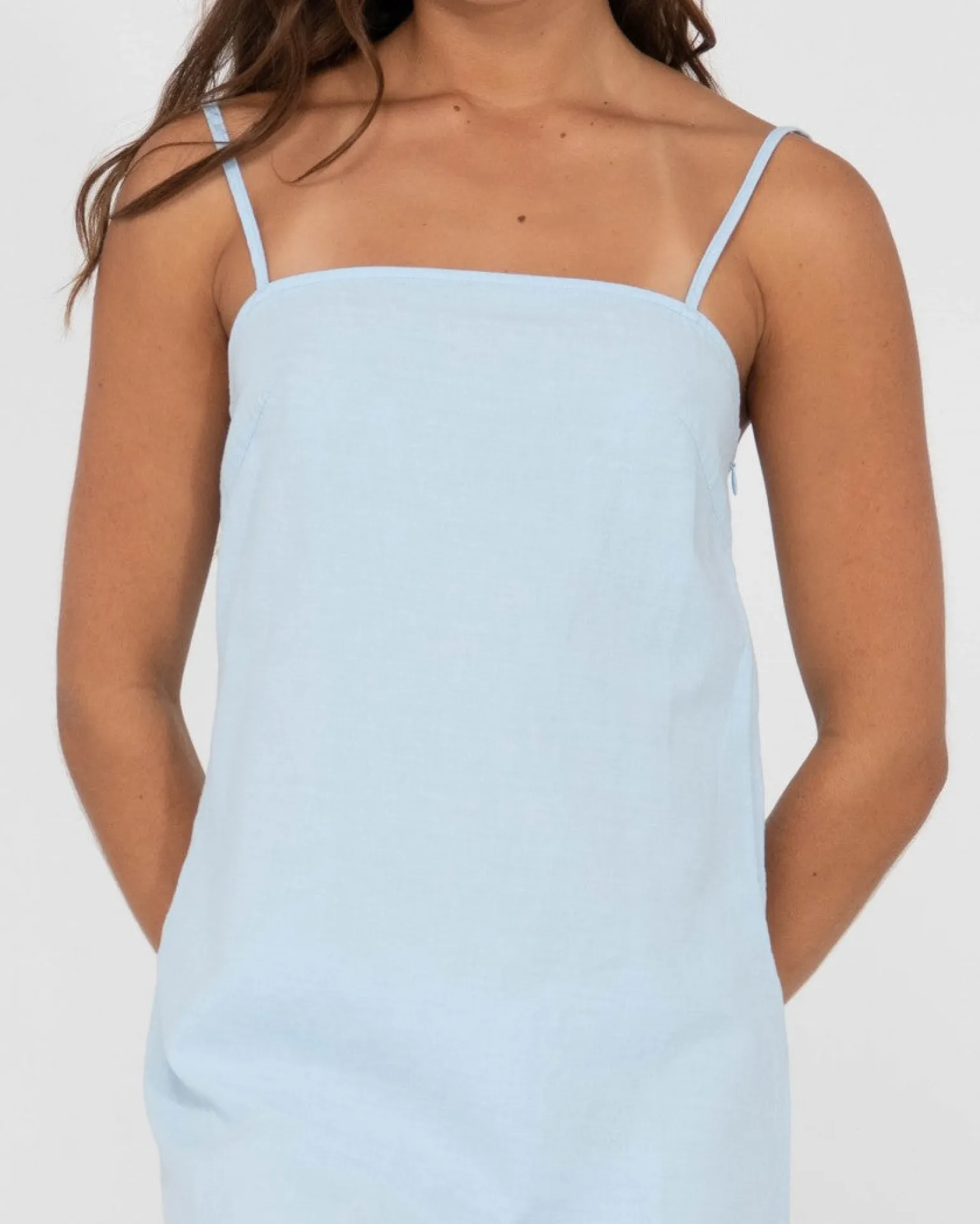 Minivestido Lencero De Agua Dulce>Rusty Hot