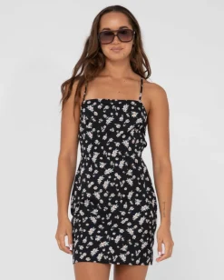 Minivestido Marley Con Espalda Abierta Y Estampado Floral>Rusty Flash Sale