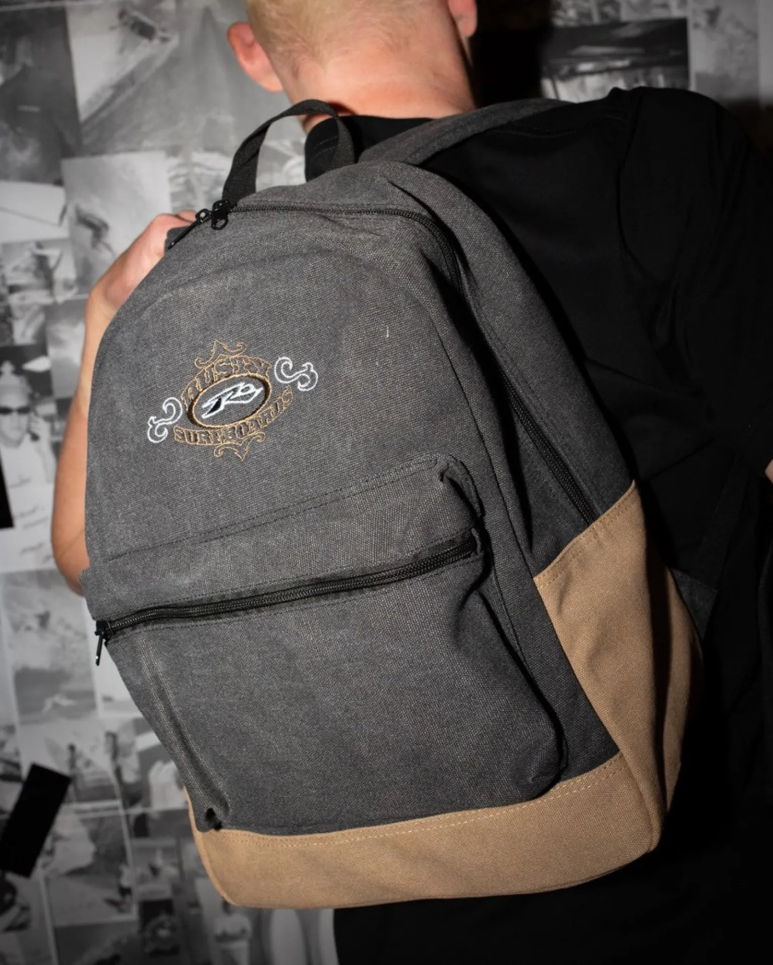 Mochila De Cordon Con Bordado Frenzy>Rusty Cheap