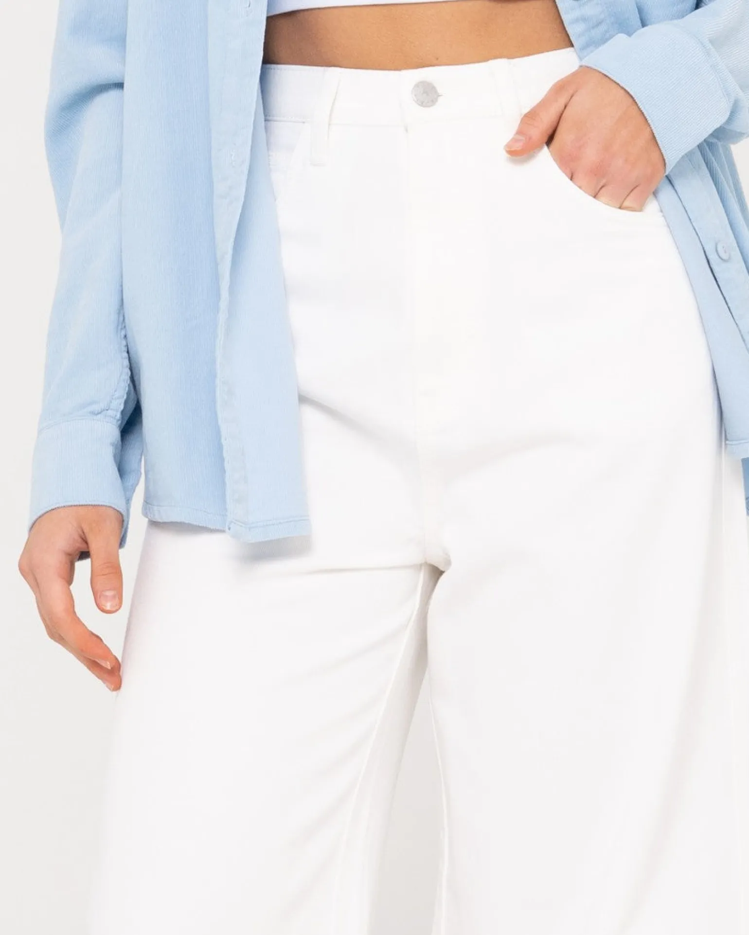 Pantalon Ancho De Talle Alto Hansen>Rusty Cheap