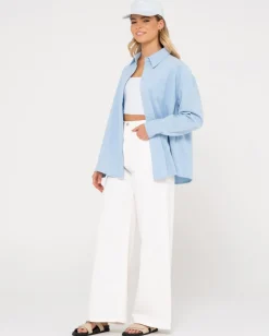 Pantalon Ancho De Talle Alto Hansen><noscript><img width=