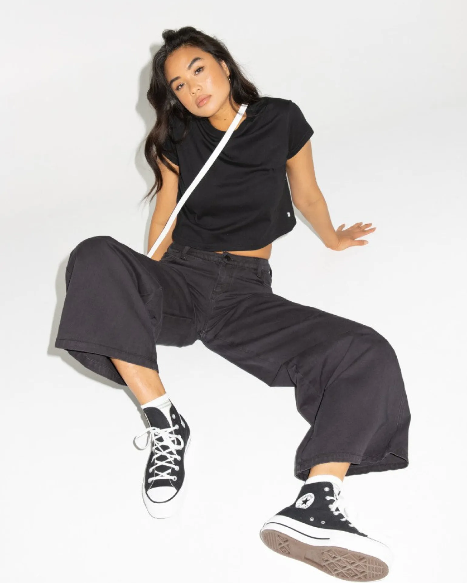 Pantalon Ancho De Talle Bajo Hansen>Rusty Sale