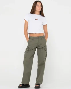 Pantalon Cargo De Tiro Bajo Tank Girl><noscript><img width=