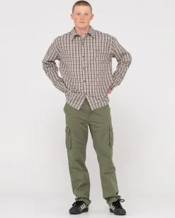 Pantalon Cargo Manila De Corte Recto><noscript><img width=