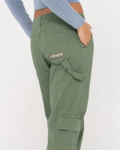 Pantalon Cargo Recto De Talle Bajo Cade><noscript><img width=