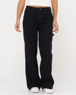 Pantalon Carpintero Billie De Talle Bajo>Rusty New