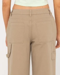 Pantalon Carpintero De Talle Medio Billie><noscript><img width=