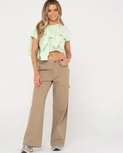 Pantalon Carpintero De Talle Medio Billie><noscript><img width=