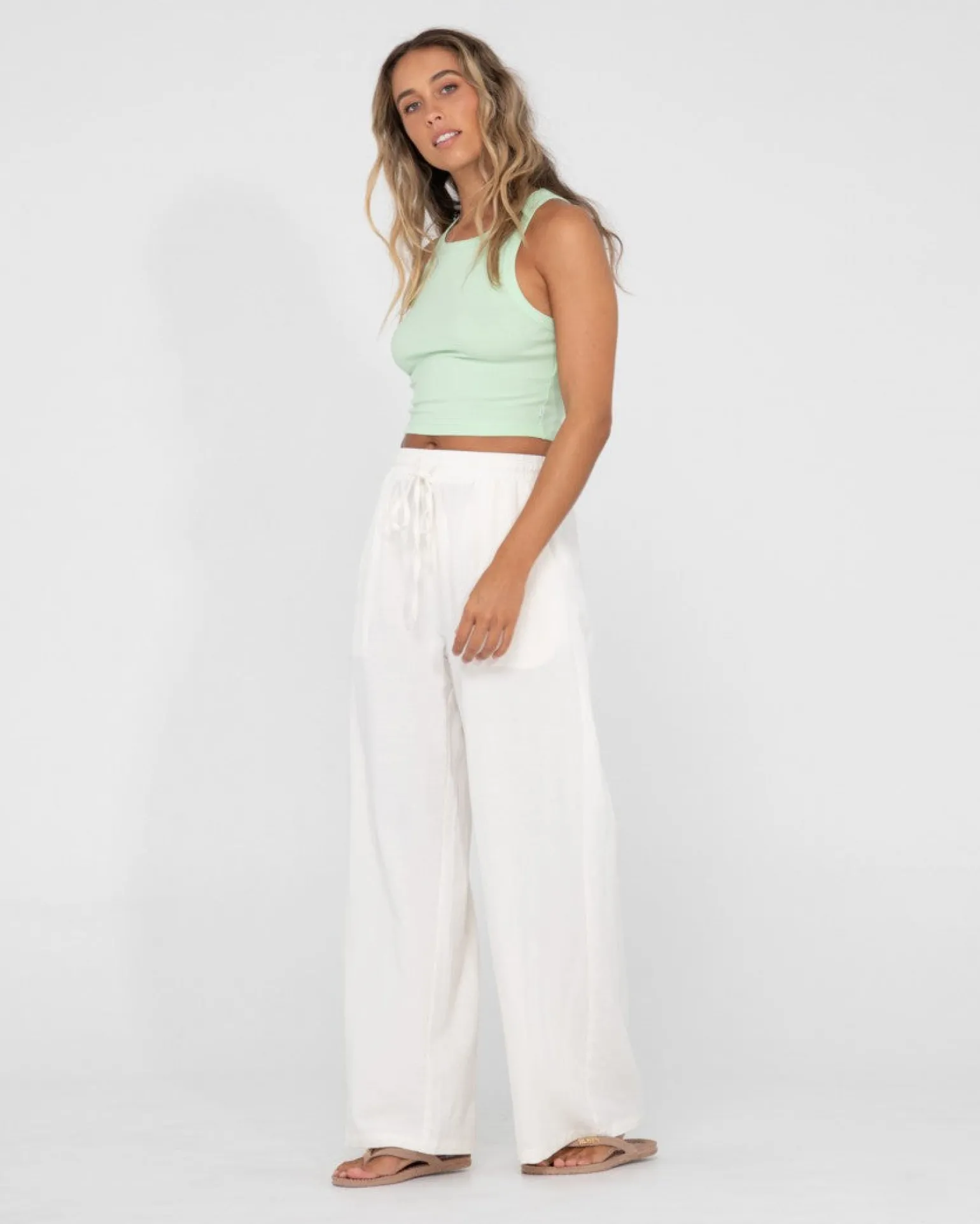 Pantalon Confort De Talle Alto Alannah>Rusty Best