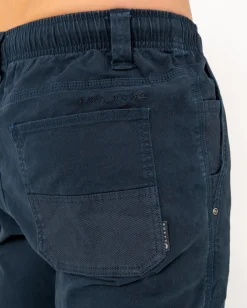 Pantalon Con Punos Elasticos Y Levantamiento Pesado><noscript><img width=