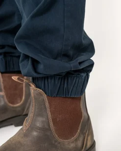 Pantalon Con Punos Elasticos Y Levantamiento Pesado><noscript><img width=