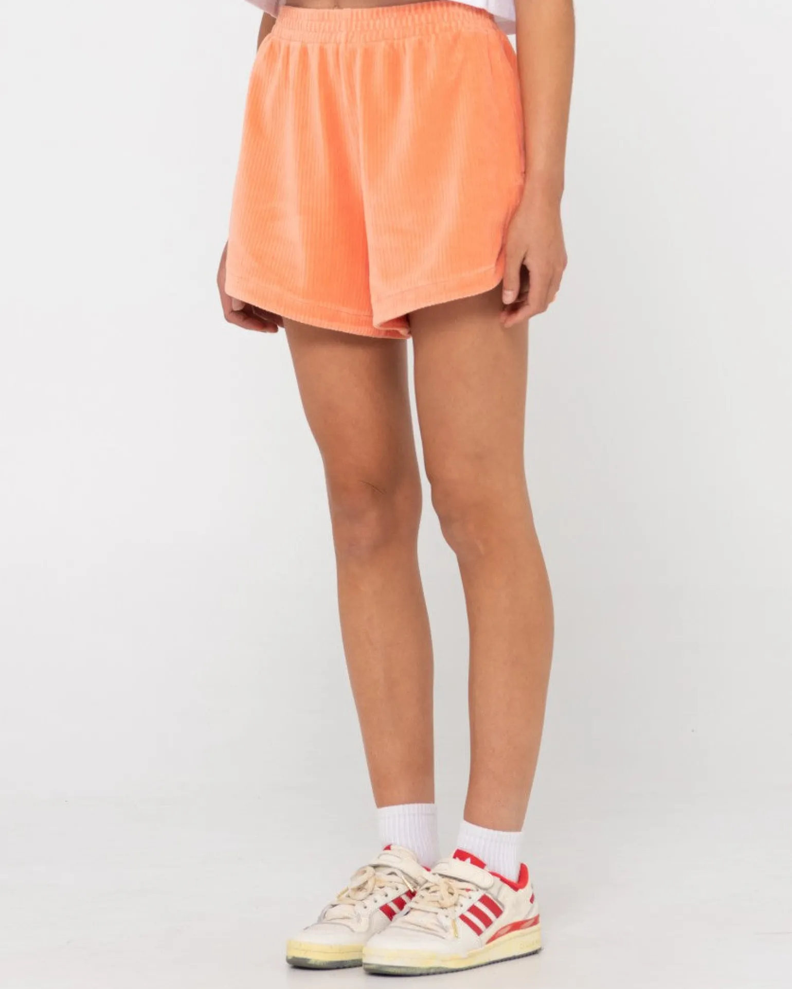 Pantalon Corto Bronte De Pana De Talle Alto>Rusty Best