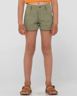 Pantalon Corto Carpenter De Talle Medio Para Nina De New Look>Rusty Outlet