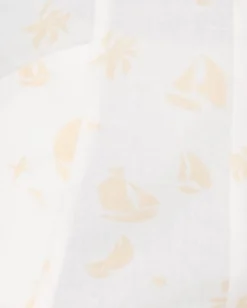 Pantalon Corto Cassidy De Lino De Talle Alto><noscript><img width=