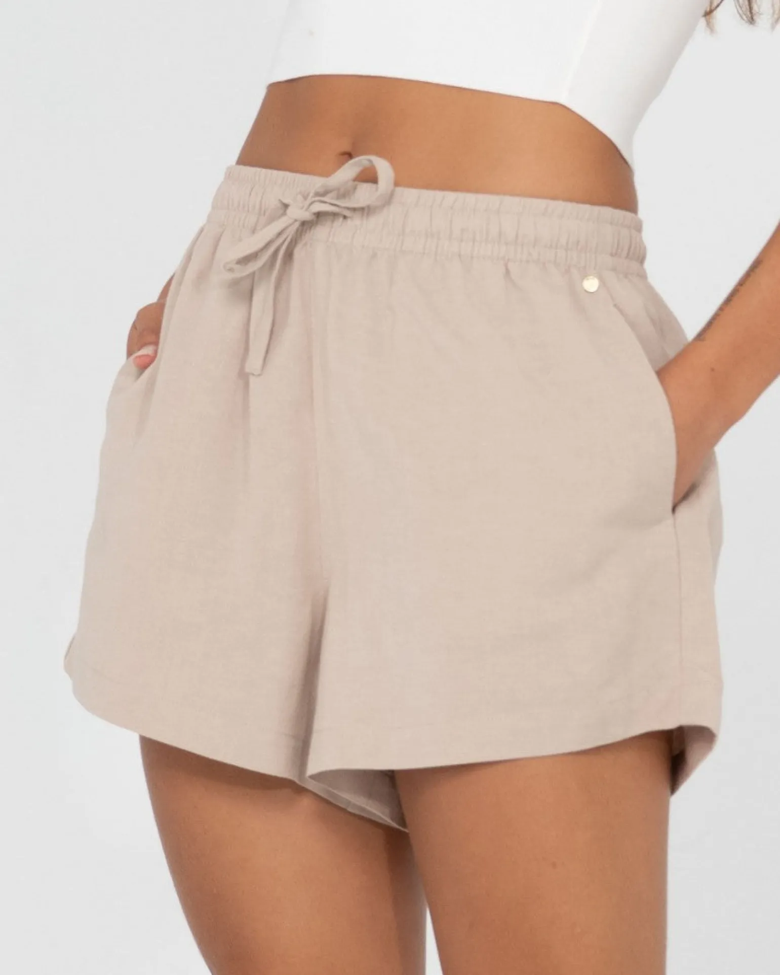 Pantalon Corto De Estar Por Casa Alannah Relaxed Fit>Rusty Best