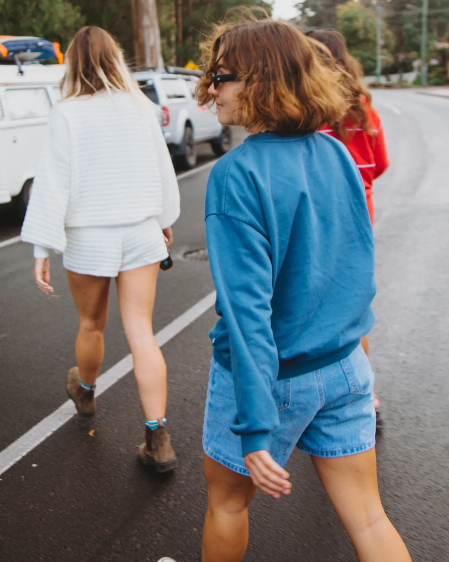 Pantalon Corto De Mezclilla De Talle Alto Chipre>Rusty Store