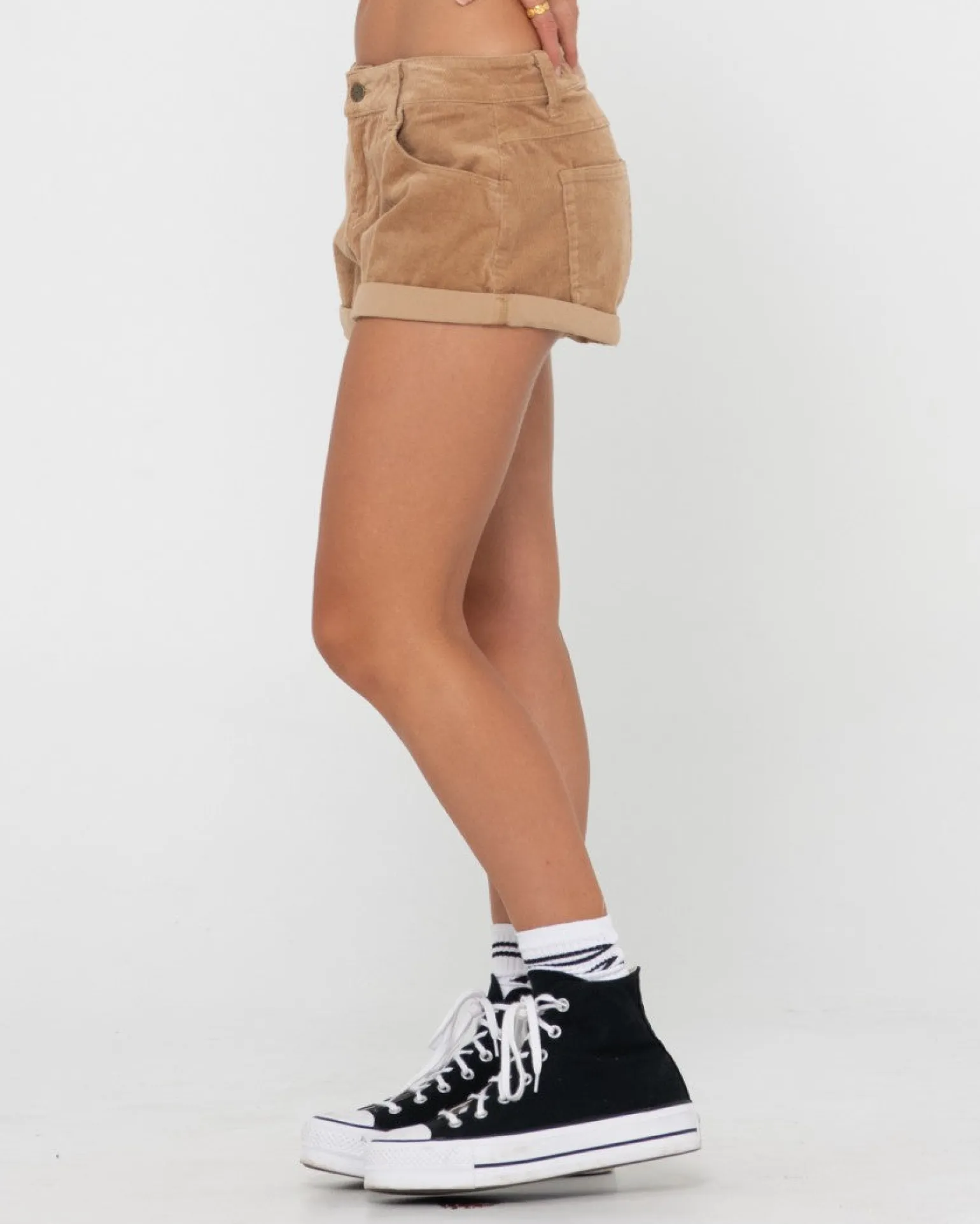 Pantalon Corto De Pana De Talle Bajo No Secret>Rusty Discount