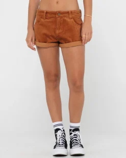 Pantalon Corto De Pana De Talle Bajo No Secret>Rusty Best