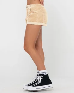 Pantalon Corto De Pana De Talle Bajo No Secret><noscript><img width=
