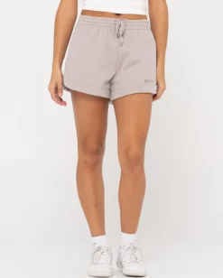 Pantalon Corto De Polar Con Firma>Rusty Store
