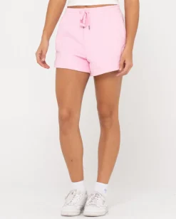 Pantalon Corto De Polar Con Firma><noscript><img width=