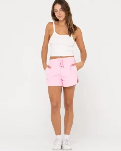 Pantalon Corto De Polar Con Firma><noscript><img width=