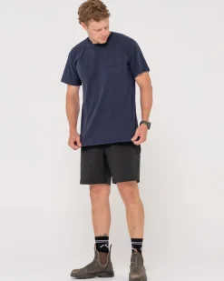 Pantalon Corto De Trabajo De Secado Rapido Powerweave><noscript><img width=