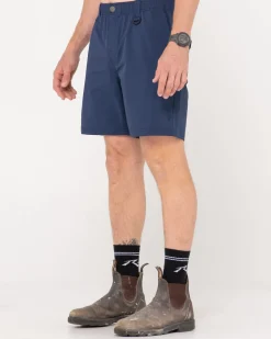 Pantalon Corto De Trabajo De Secado Rapido Powerweave>Rusty Hot