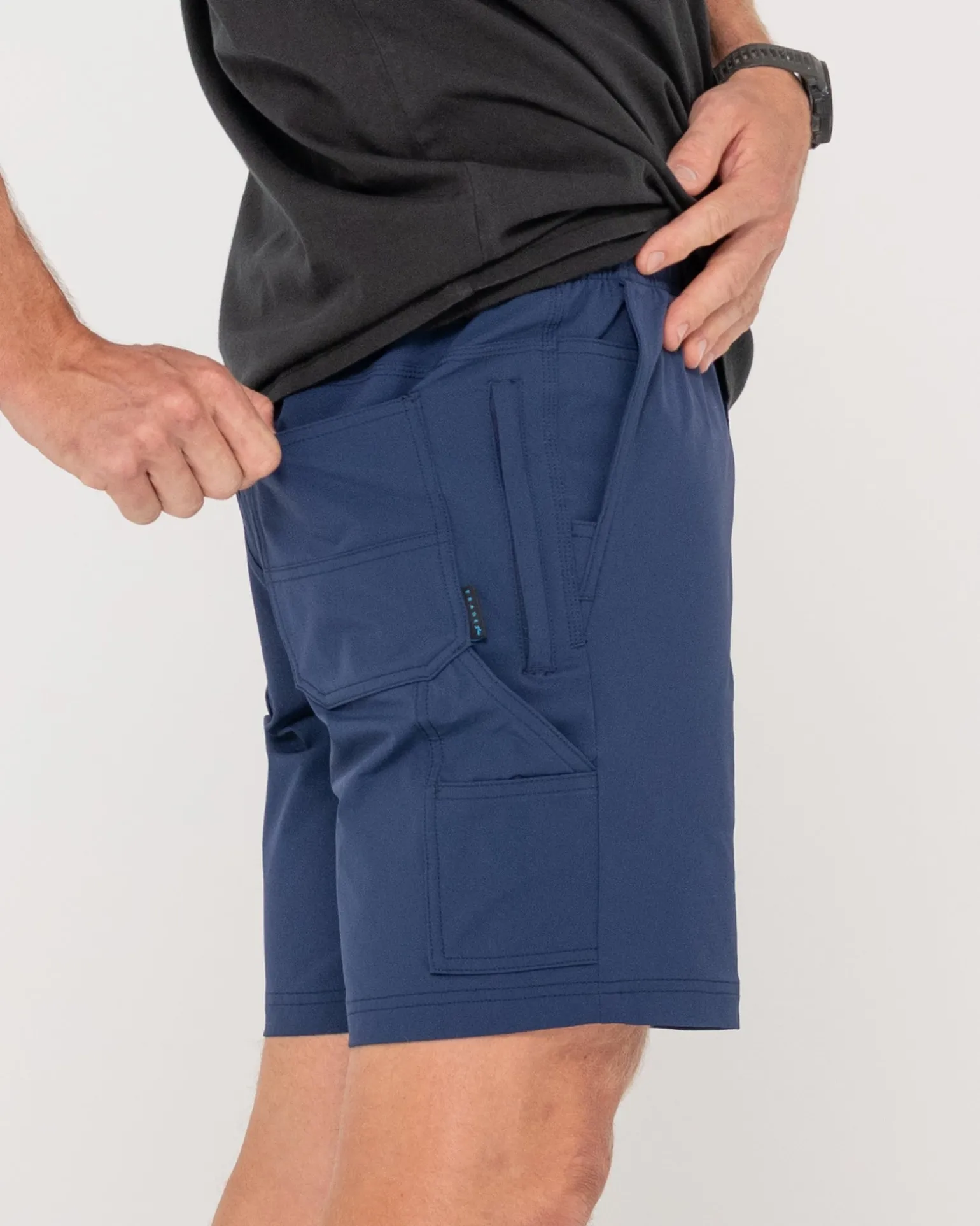 Pantalon Corto De Trabajo De Secado Rapido Powerweave>Rusty Hot