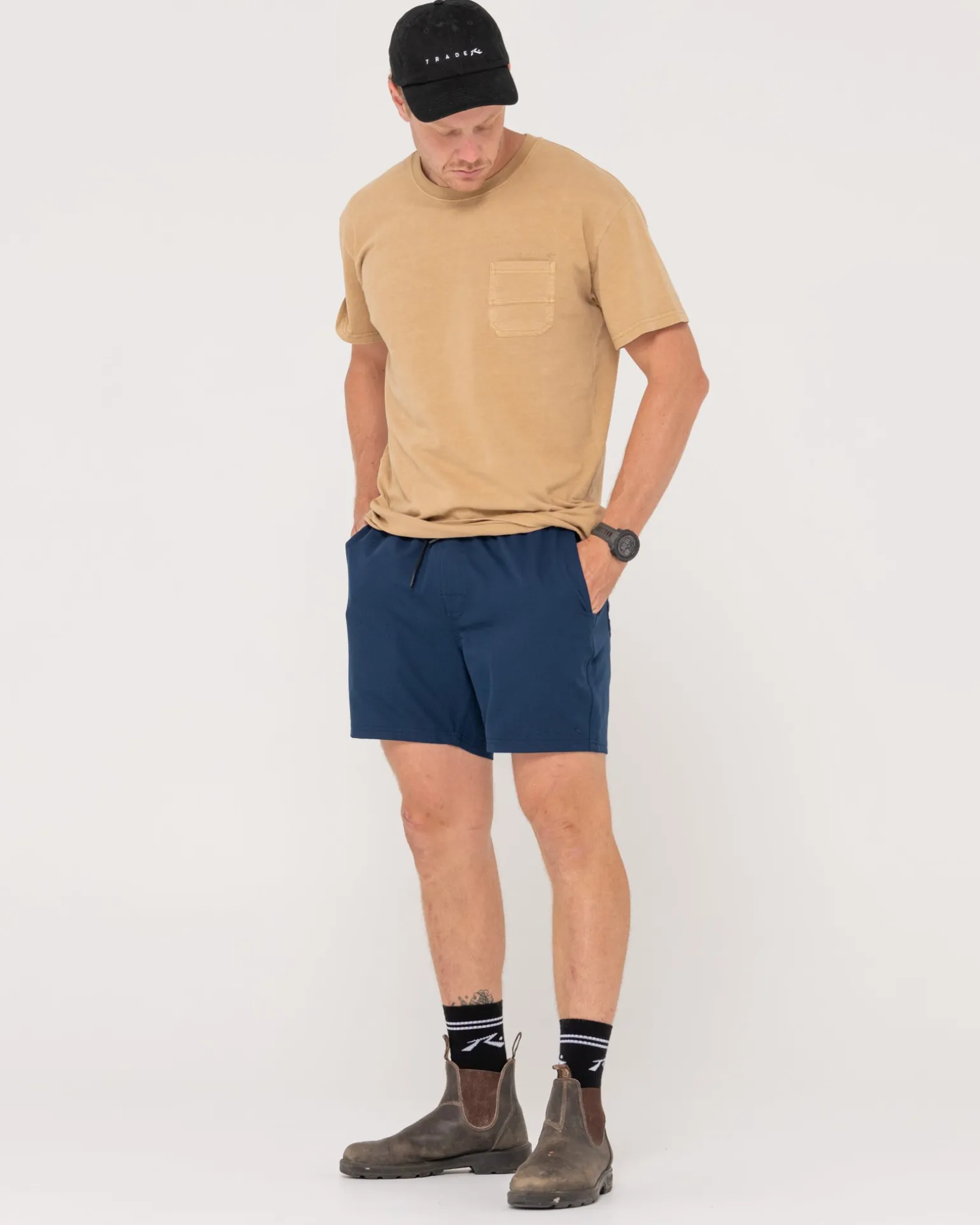 Pantalon Corto De Trabajo Elastico De Secado Rapido Surf2Site>Rusty Cheap