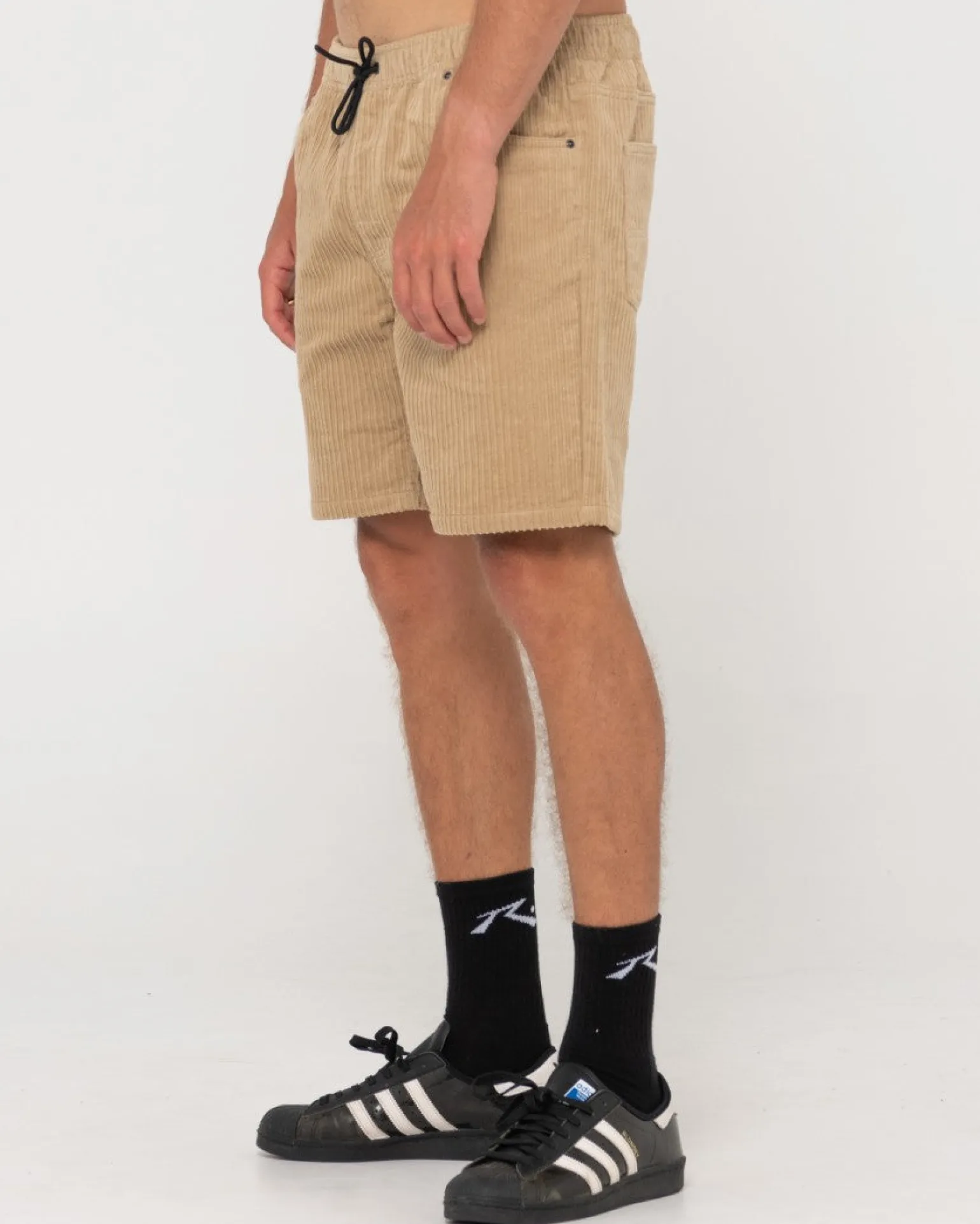 Pantalon Corto Elastico Alto Y Bajo Rifts>Rusty Hot