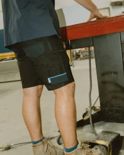 Pantalon Corto Elastico Con 9 Bolsillos Tr400>Rusty Fashion