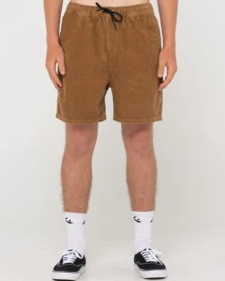 Pantalon Corto Elastico De Cordon Pequeno Rifts>Rusty Fashion