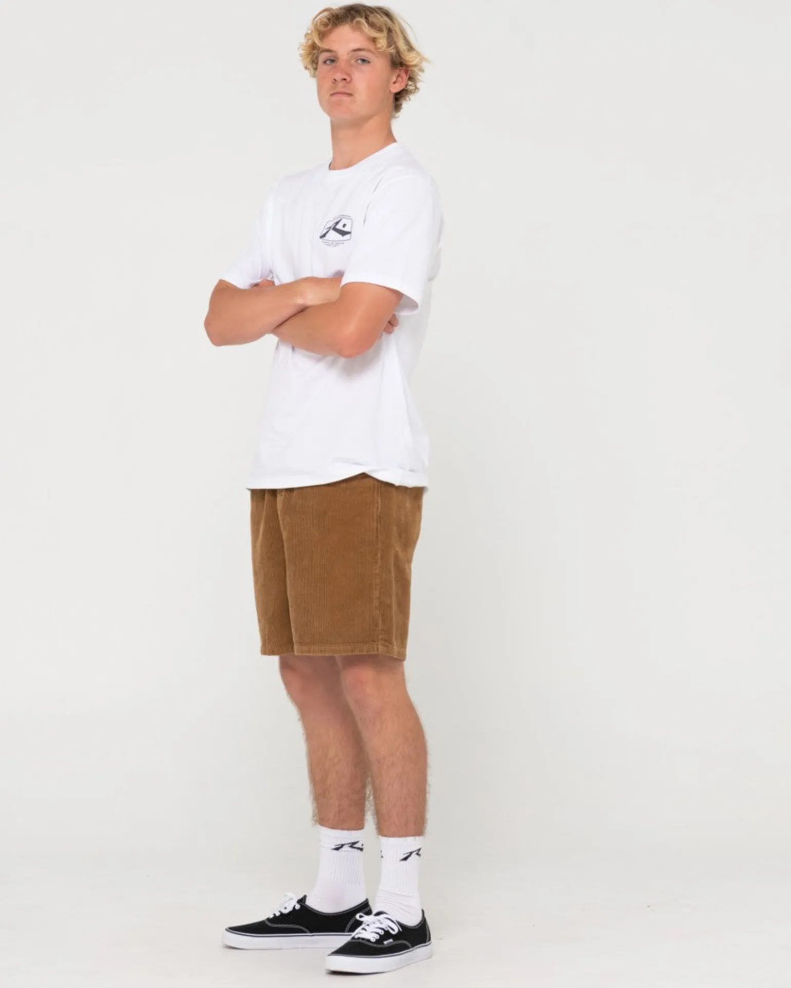 Pantalon Corto Elastico De Cordon Pequeno Rifts>Rusty Fashion