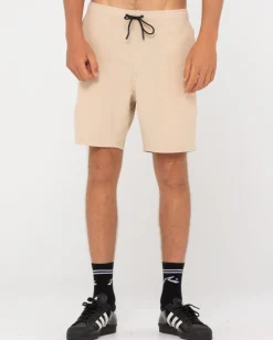 Pantalon Corto Elastico De Lino Overtone Para Nino>Rusty Hot