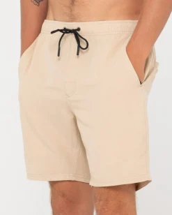 Pantalon Corto Elastico De Lino Overtone Para Nino><noscript><img width=