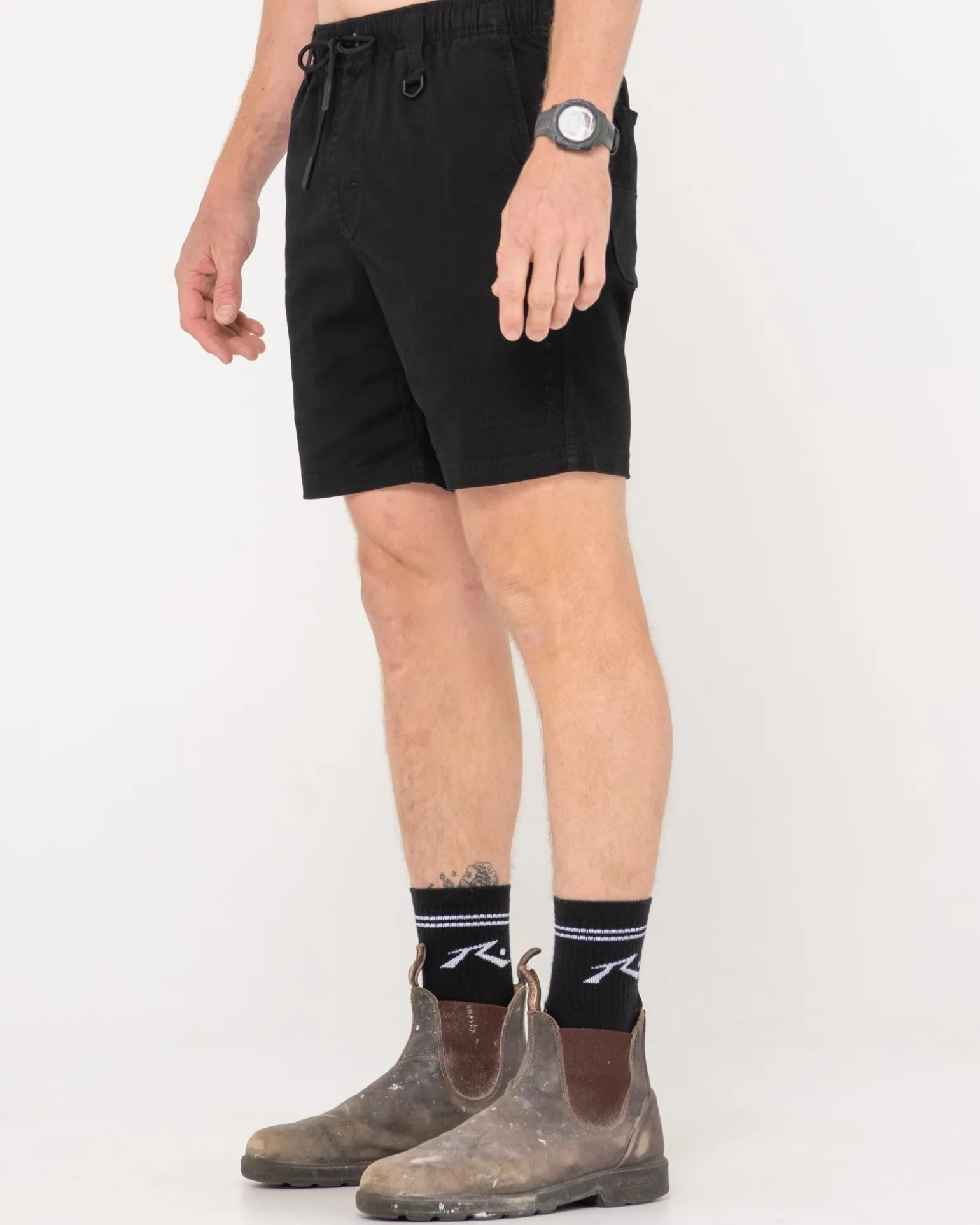 Pantalon Corto Elastico Para Levantamientos Pesados>Rusty Store