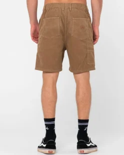Pantalon Corto Elastico Rigglet Cord Workwear>Rusty Fashion